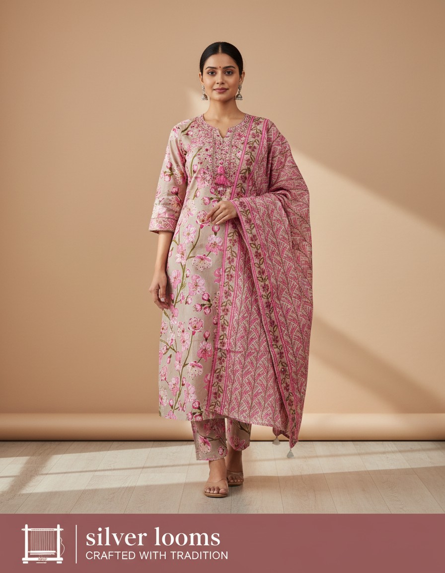 Elegant Cotton Kurta Set