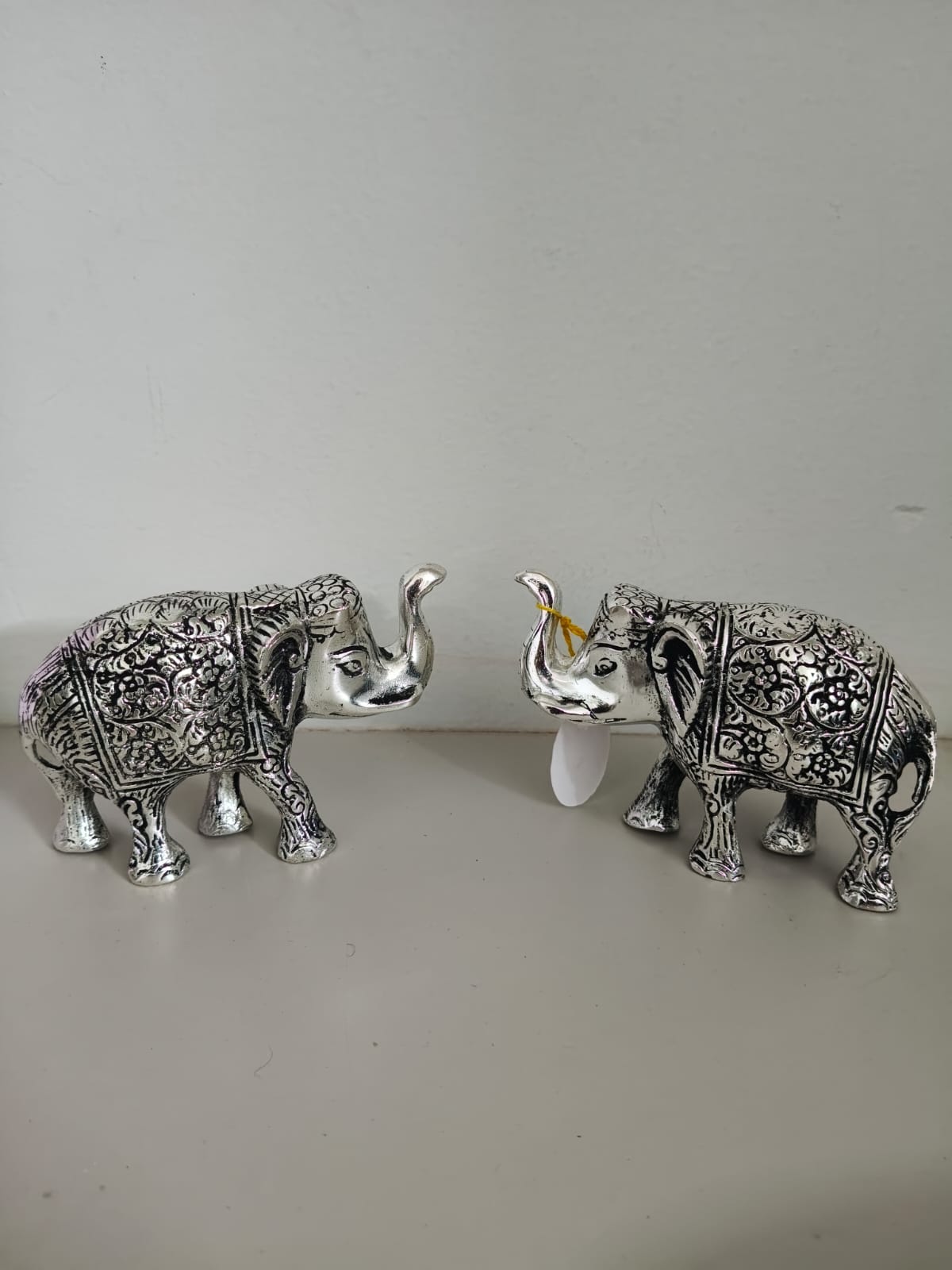 Oxidised Fortune Elephant Pair